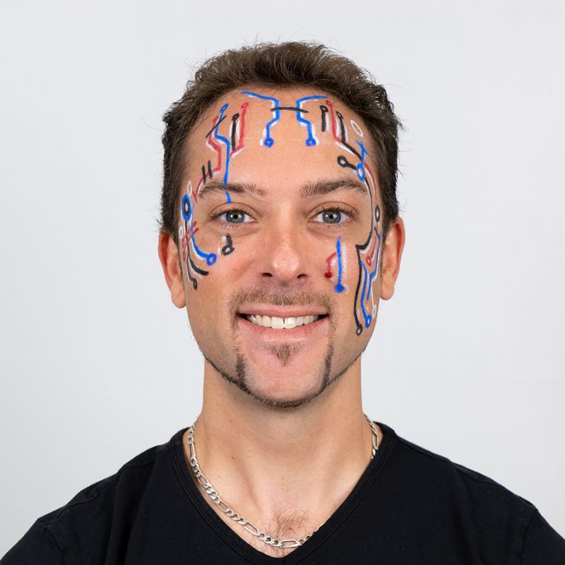 Ansigtsmaling nature - 6 stifter WOW!