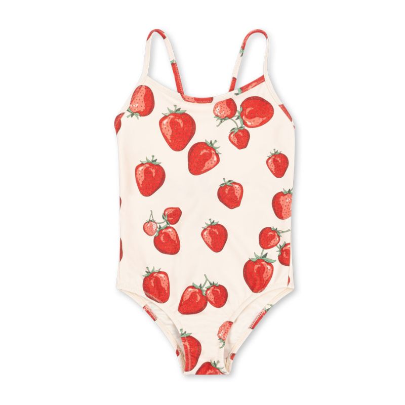 Badedragt - Jordbær (12 mdr.)