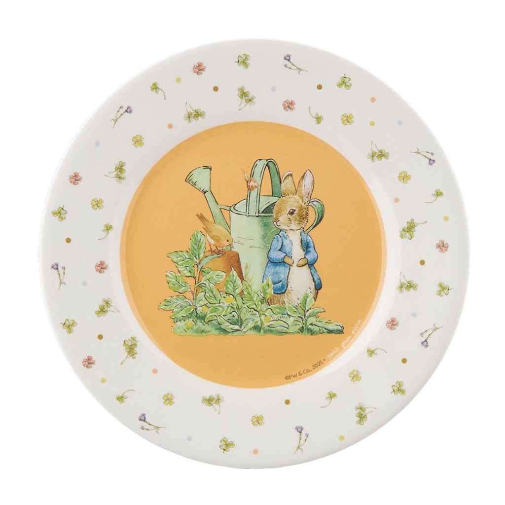 Desserttallerken Peter kanin orange