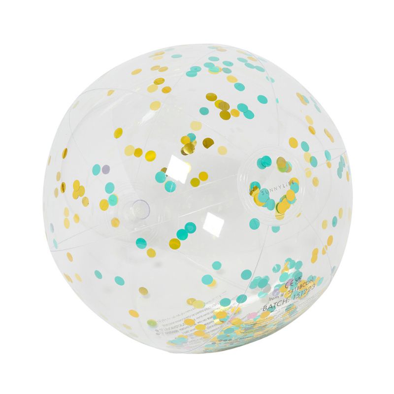 Badebold multifarvet konfetti