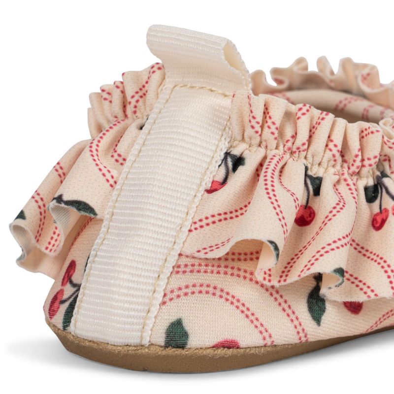 Badesko -  Cherry pink motif