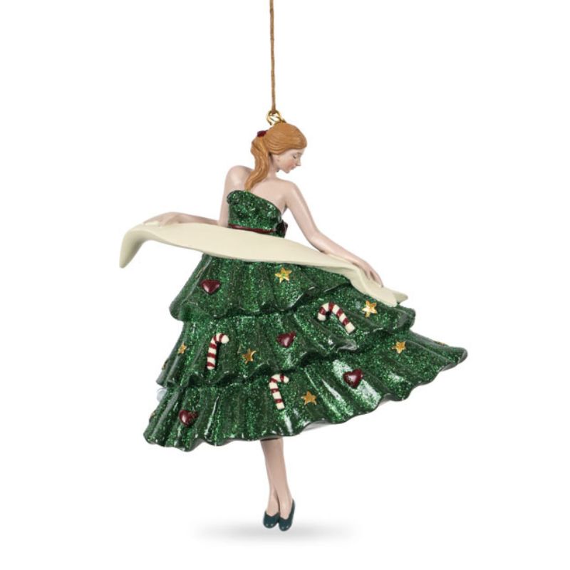 Juletræsornament - Ballerina