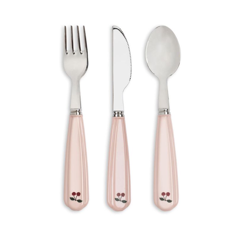 Børnebestik - Cherry blush