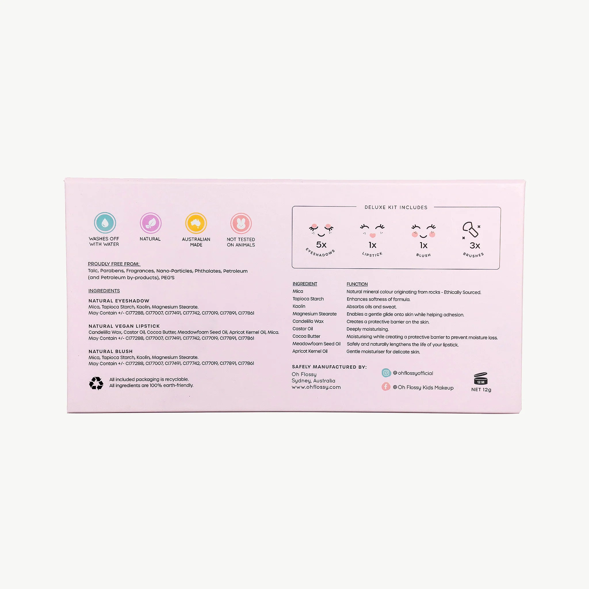 Børne makeup - Deluxe sæt