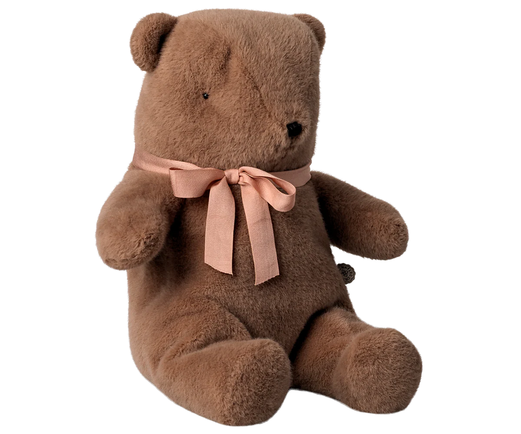 Maileg plys teddy medium - soft brown
