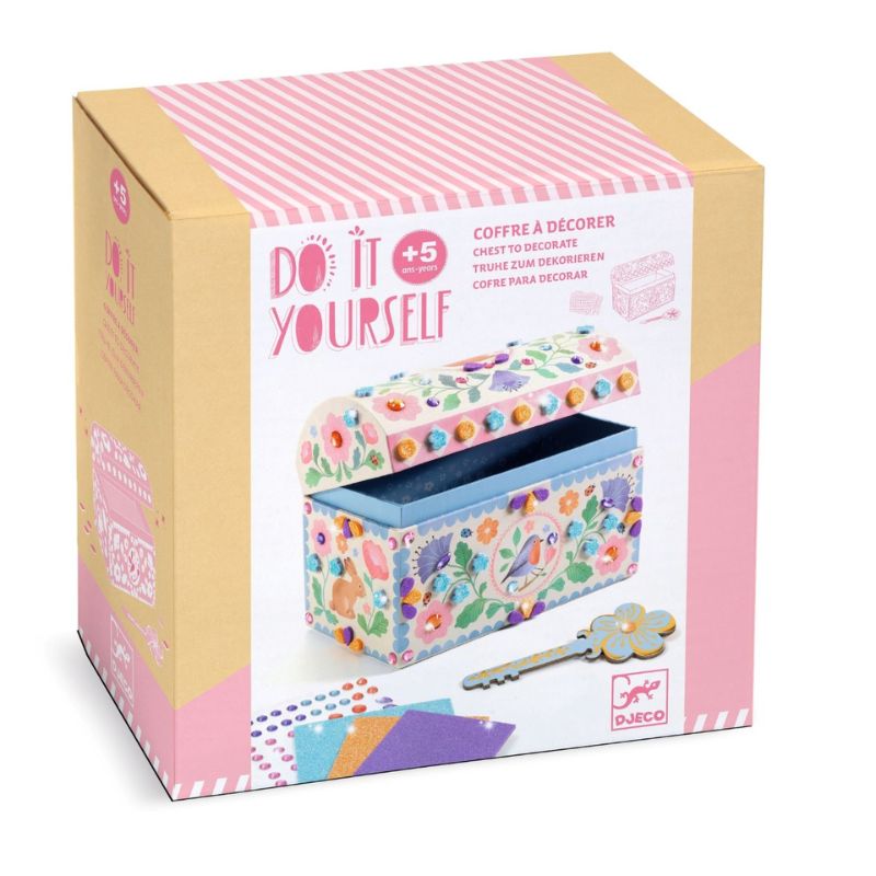 DIY - dekorer din egen lyserøde skattekiste