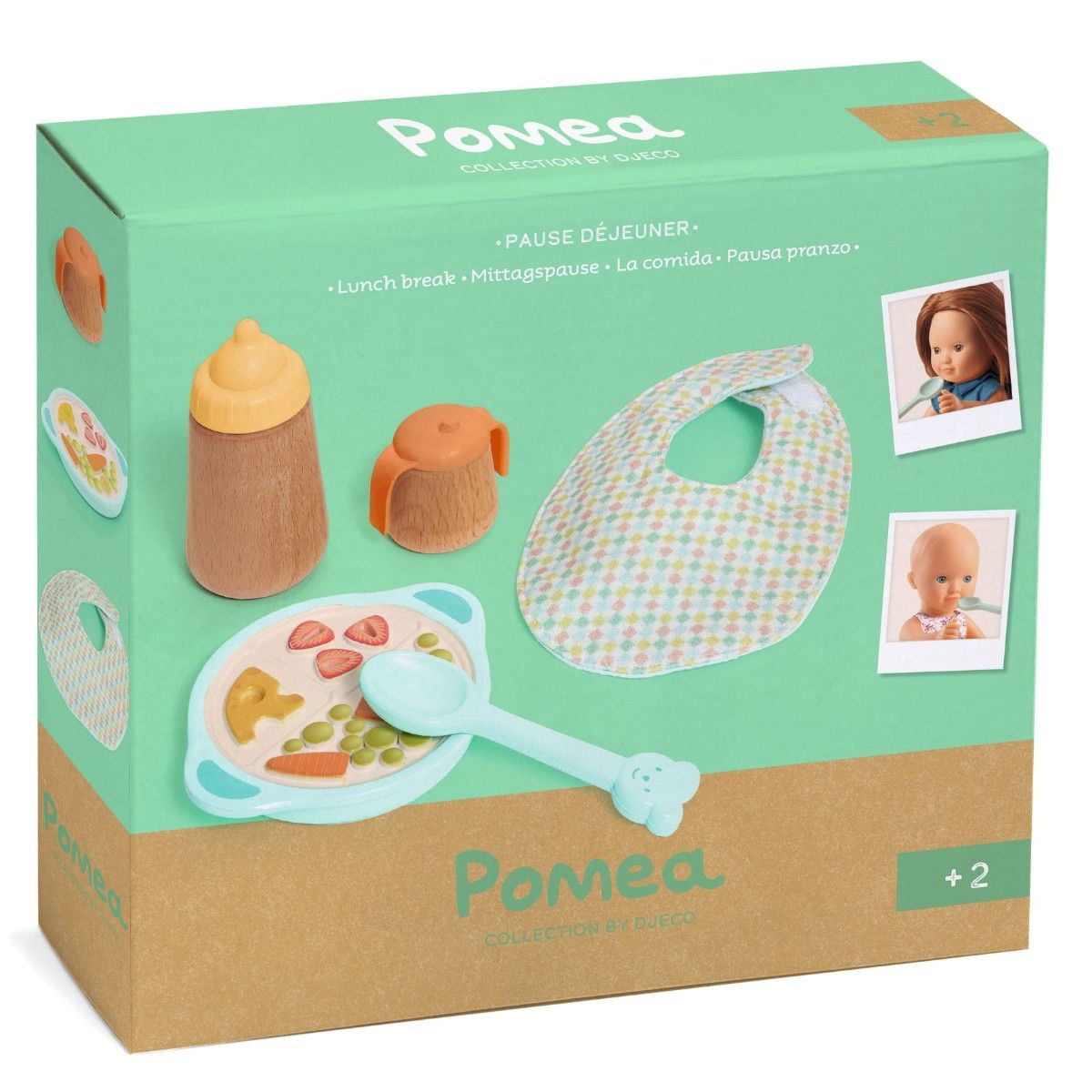 Dukkeleg frokostsæt