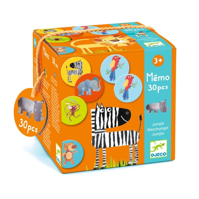 Memoryspil vilde dyr