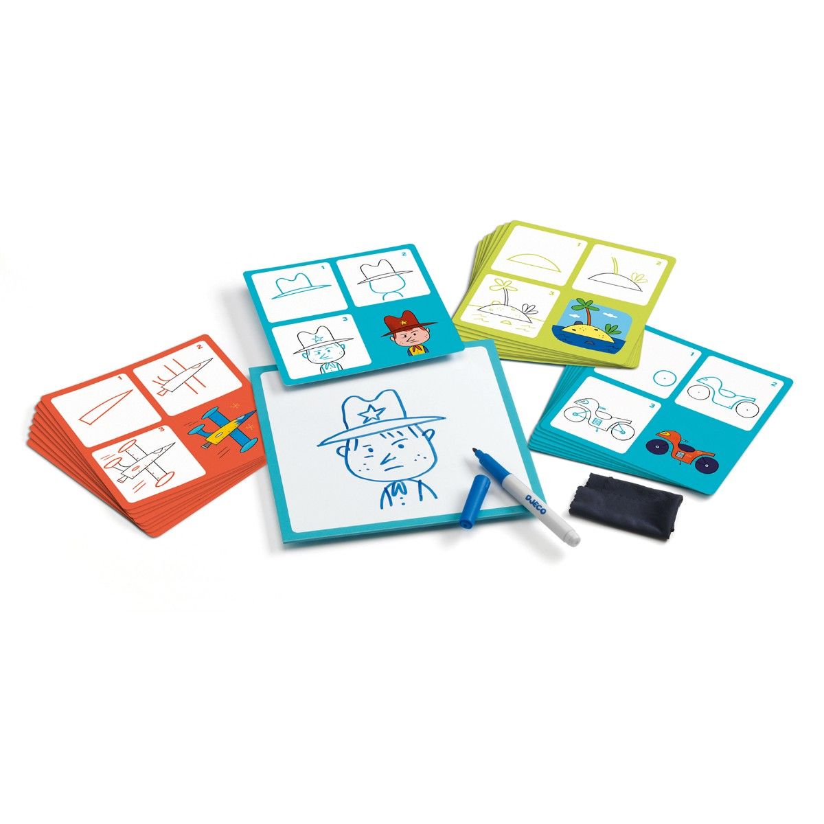 Trin for trin tegneæske - Arthur og co.