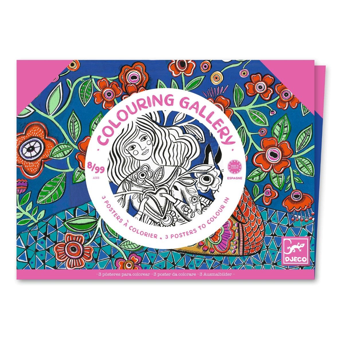 Colouring gallery - Blomsterflora