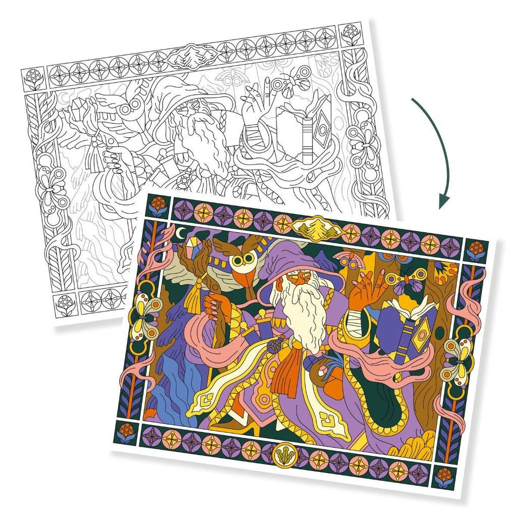 Colouring gallery - Helte