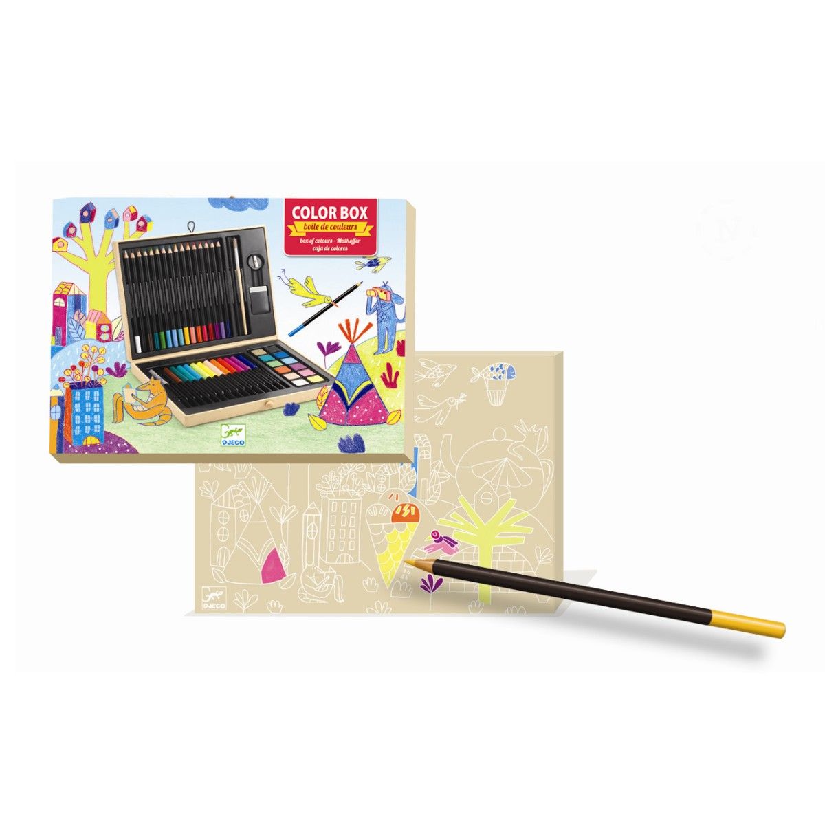 Tegne- og malekuffert