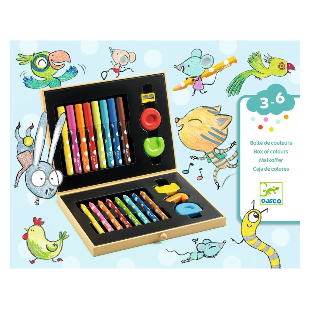 Tegnekuffert for de mindste