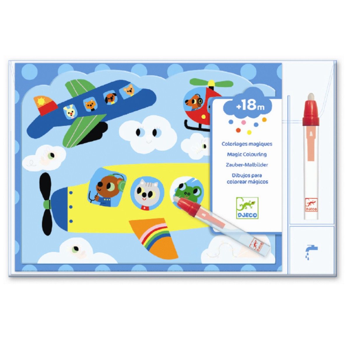 Farvelæg med vand - 'Gemt i skyerne'