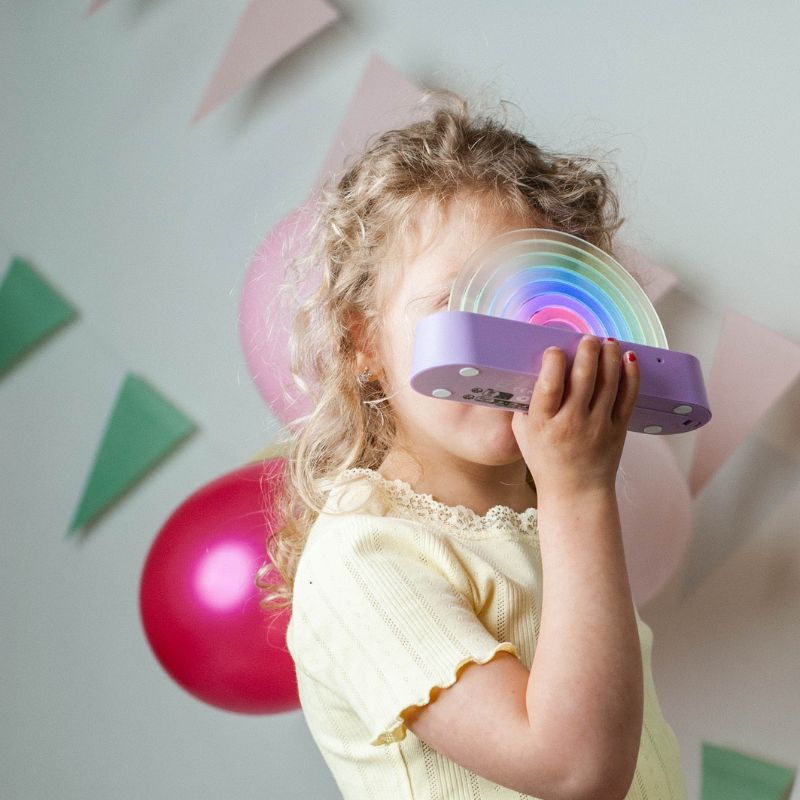 Dancing Rainbow Lamp - Rosa