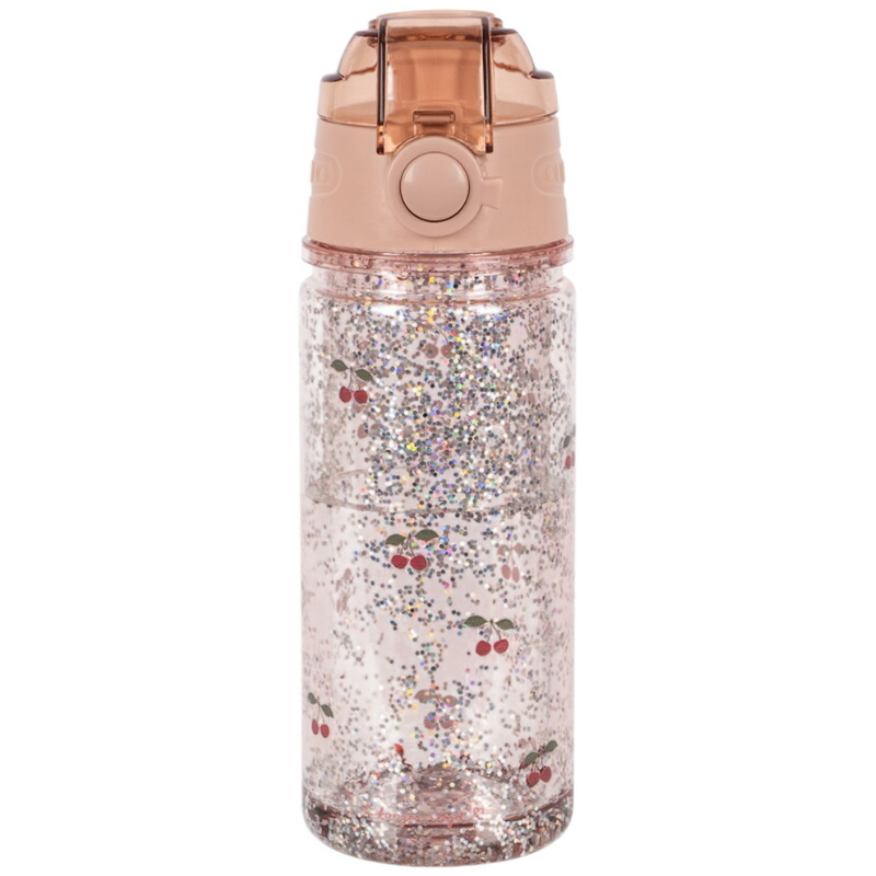 Glitterflaske pink cherry