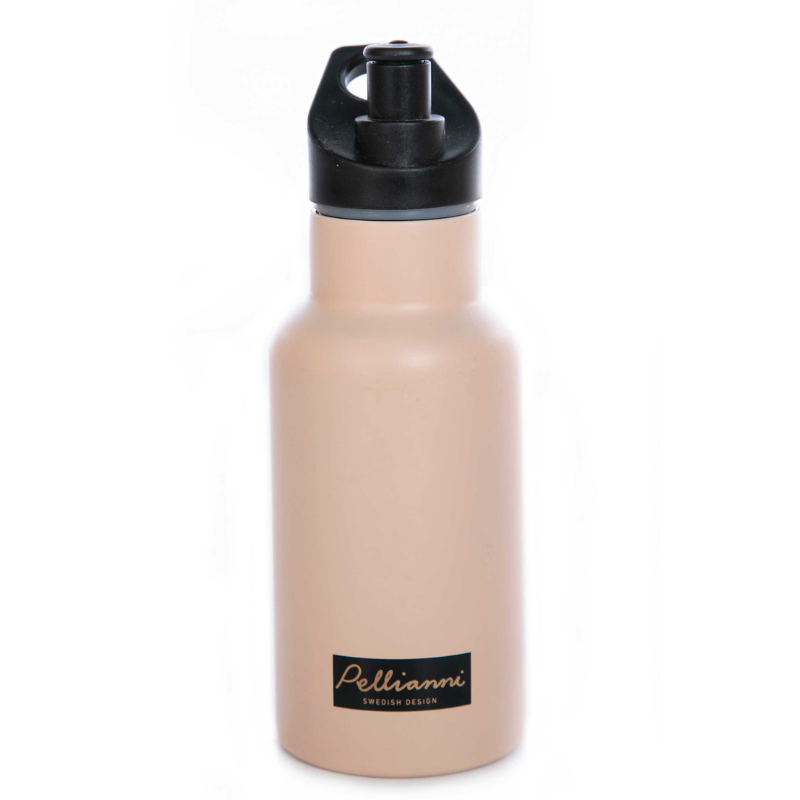 350 ml rustfri stål drikkedunk - nude