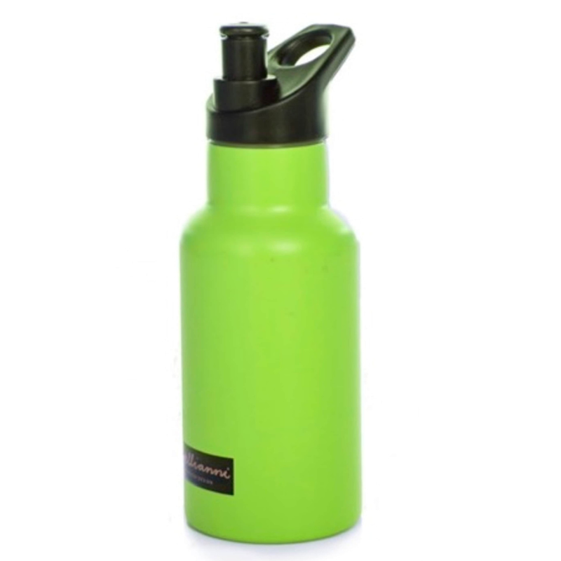 350 ml rustfri stål drikkedunk - lime