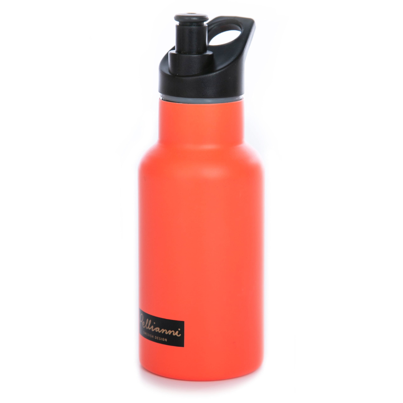 350 ml rustfri stål drikkedunk - orange