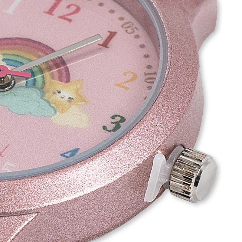 Armbåndsur rainbow glitter