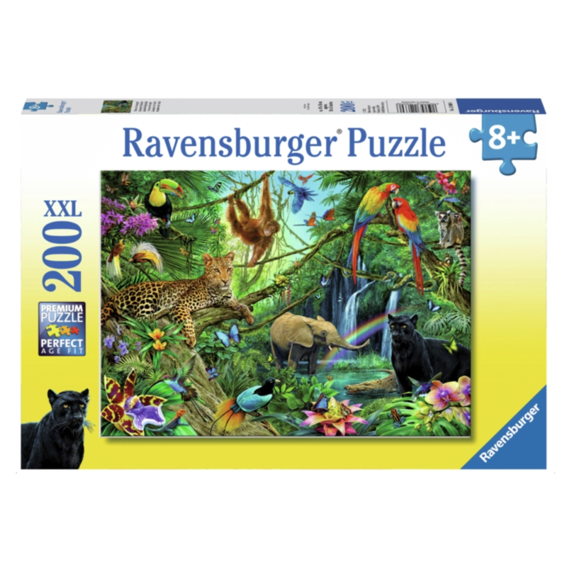 Puslespil 200XXL - Dyr i junglen