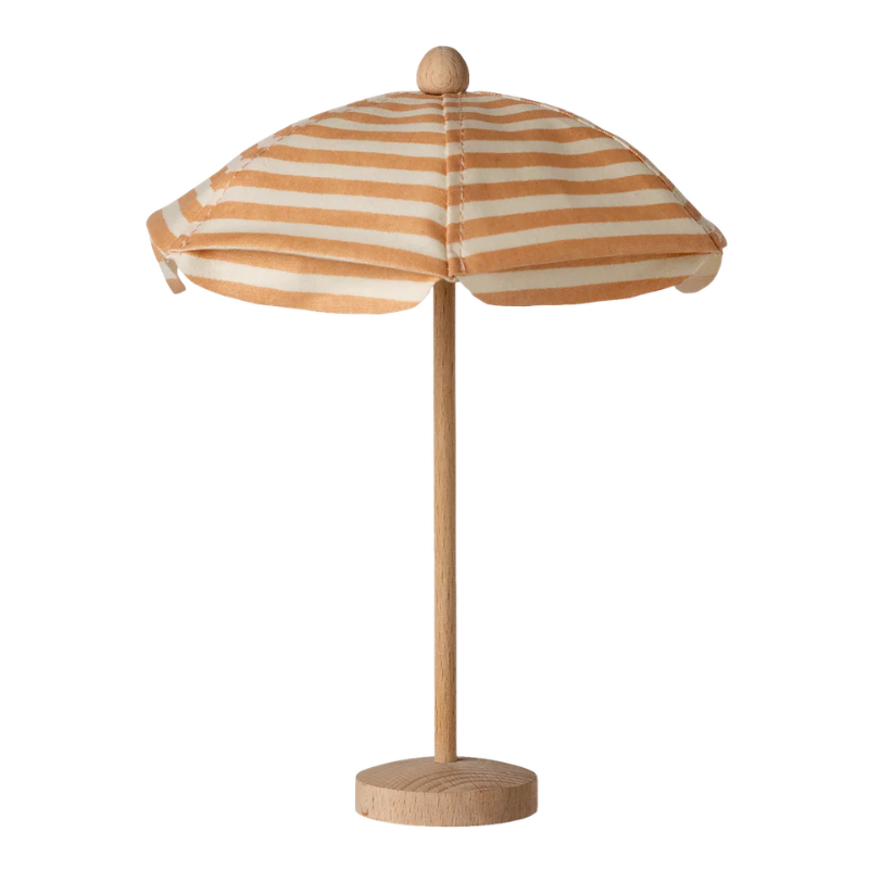 Strandparasol til mus - lys koral