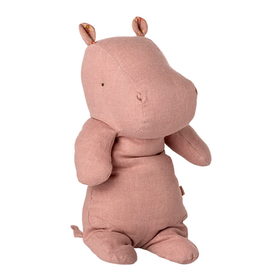 Bamse flodhest medium rosa
