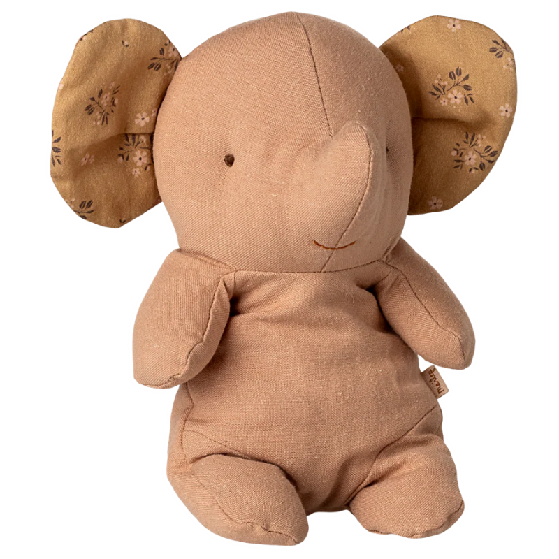 Bamse elefant vintage rosa - lille