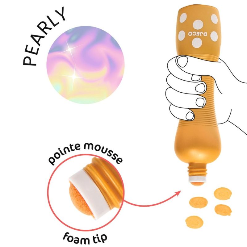 Duppetusser i perlemorfarver