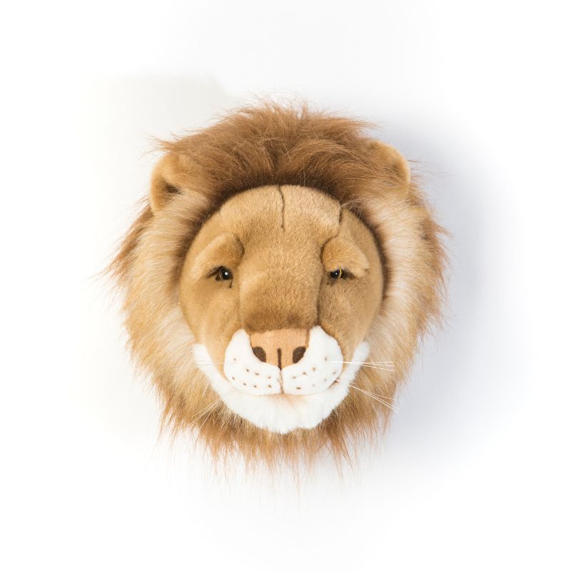 Løvehoved væghængt