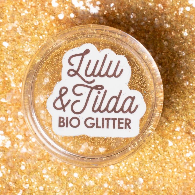 Eco bio glitter - Sunshine & stardust (Guld)