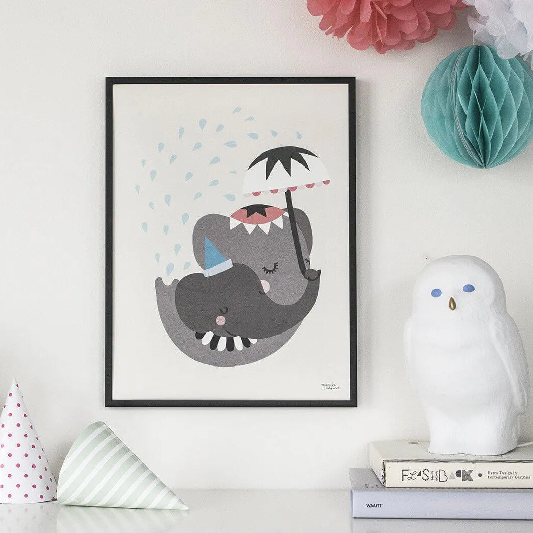 Plakat elephant love
