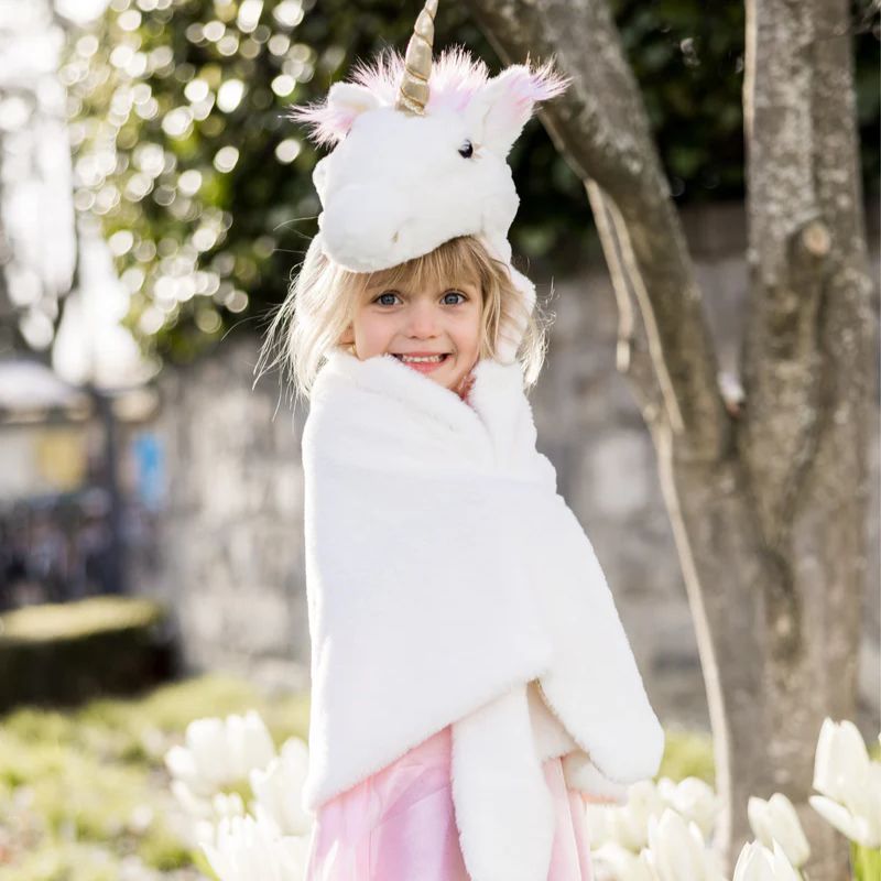 Enhjørningekappe (4-6 år)