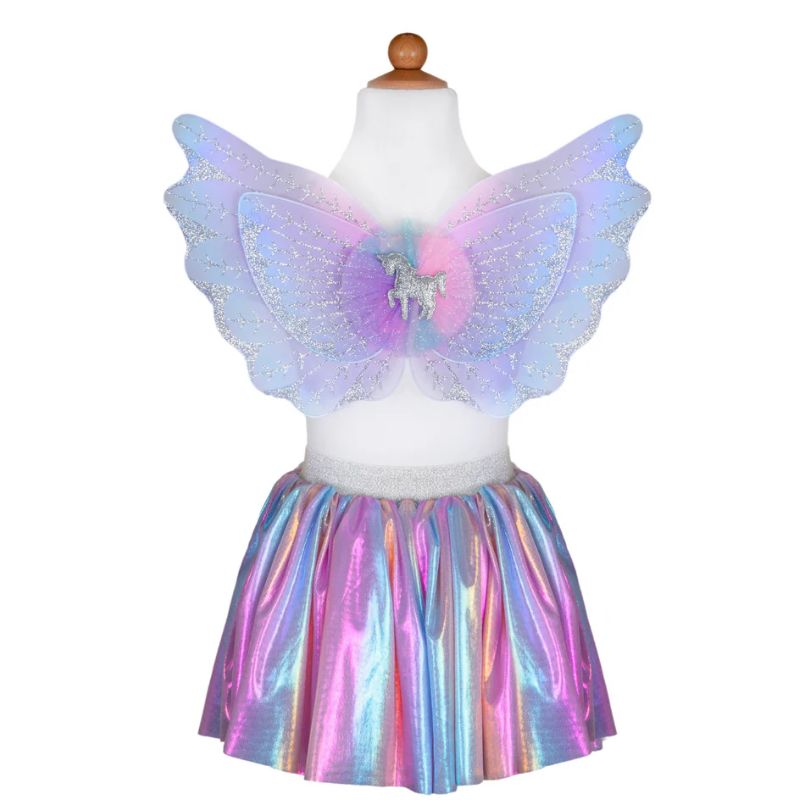 Enhjørningeskørt og glimmervinger (4-6)