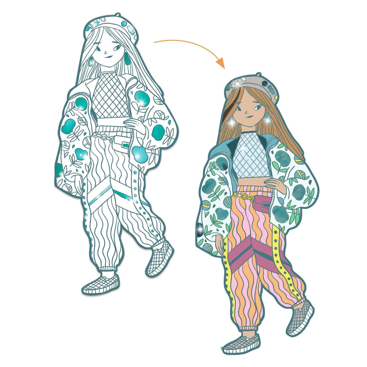 Farvelæg Angelé og hendes venner