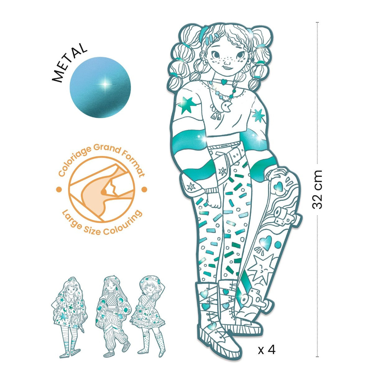 Farvelæg Angelé og hendes venner