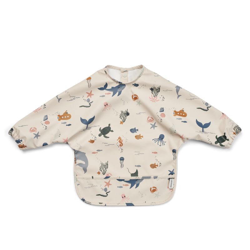 Spisesmæk med ærmer - Sea creatures