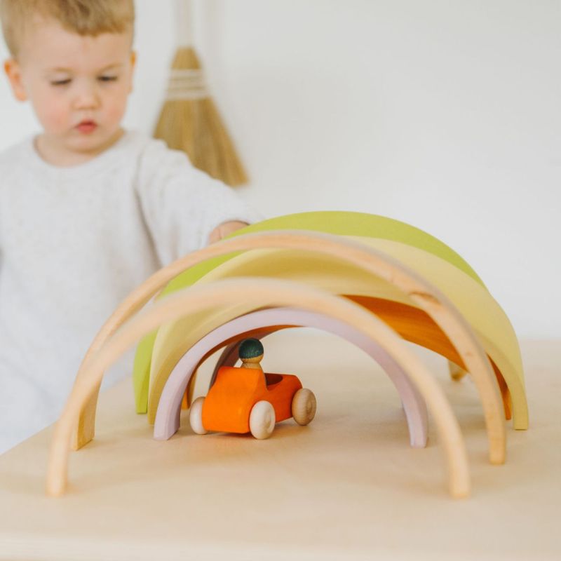 Regnbue pastel - Stor