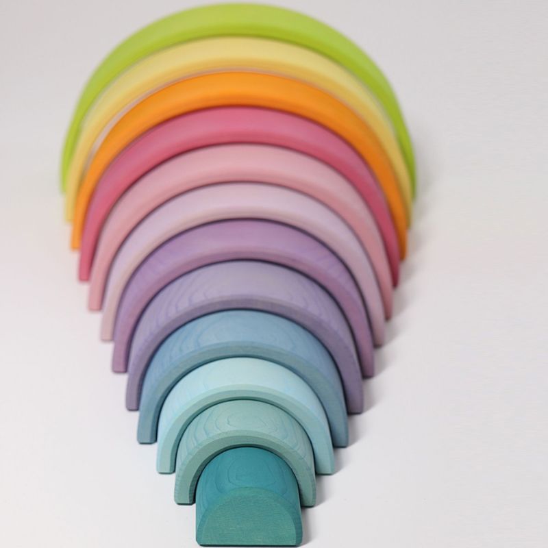 Regnbue pastel - Stor