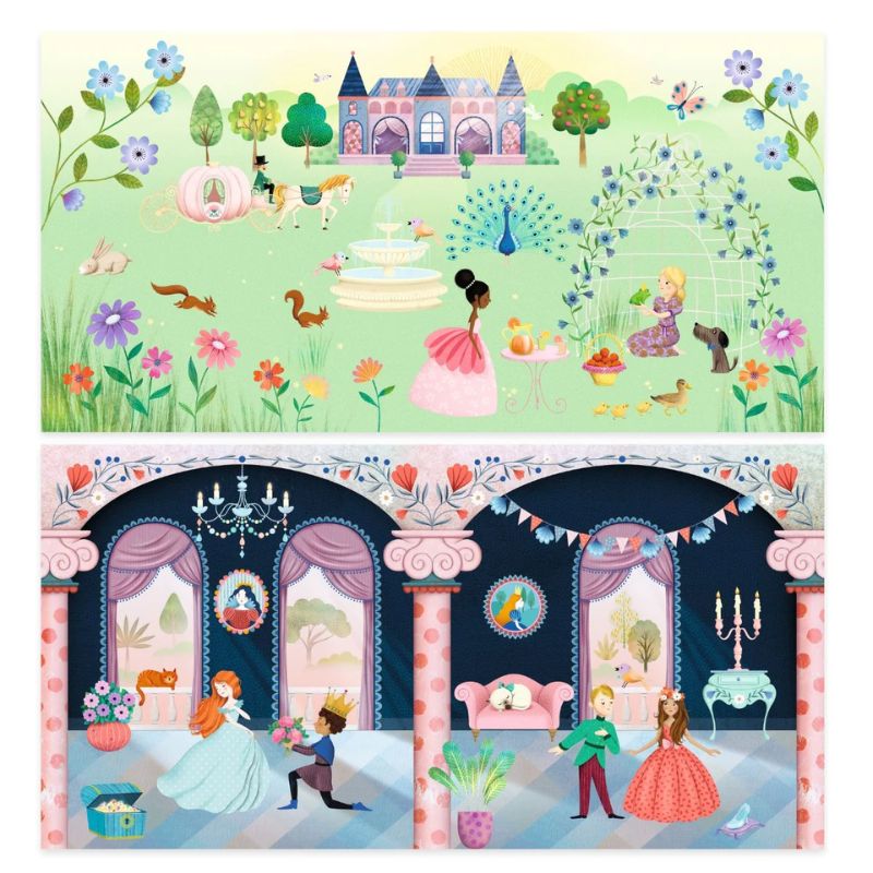 Genanvendelige klistermærker - Slottet