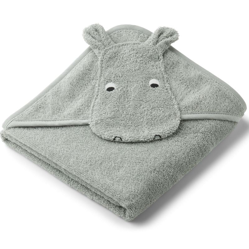Babyhåndklæde Albert med flodhest