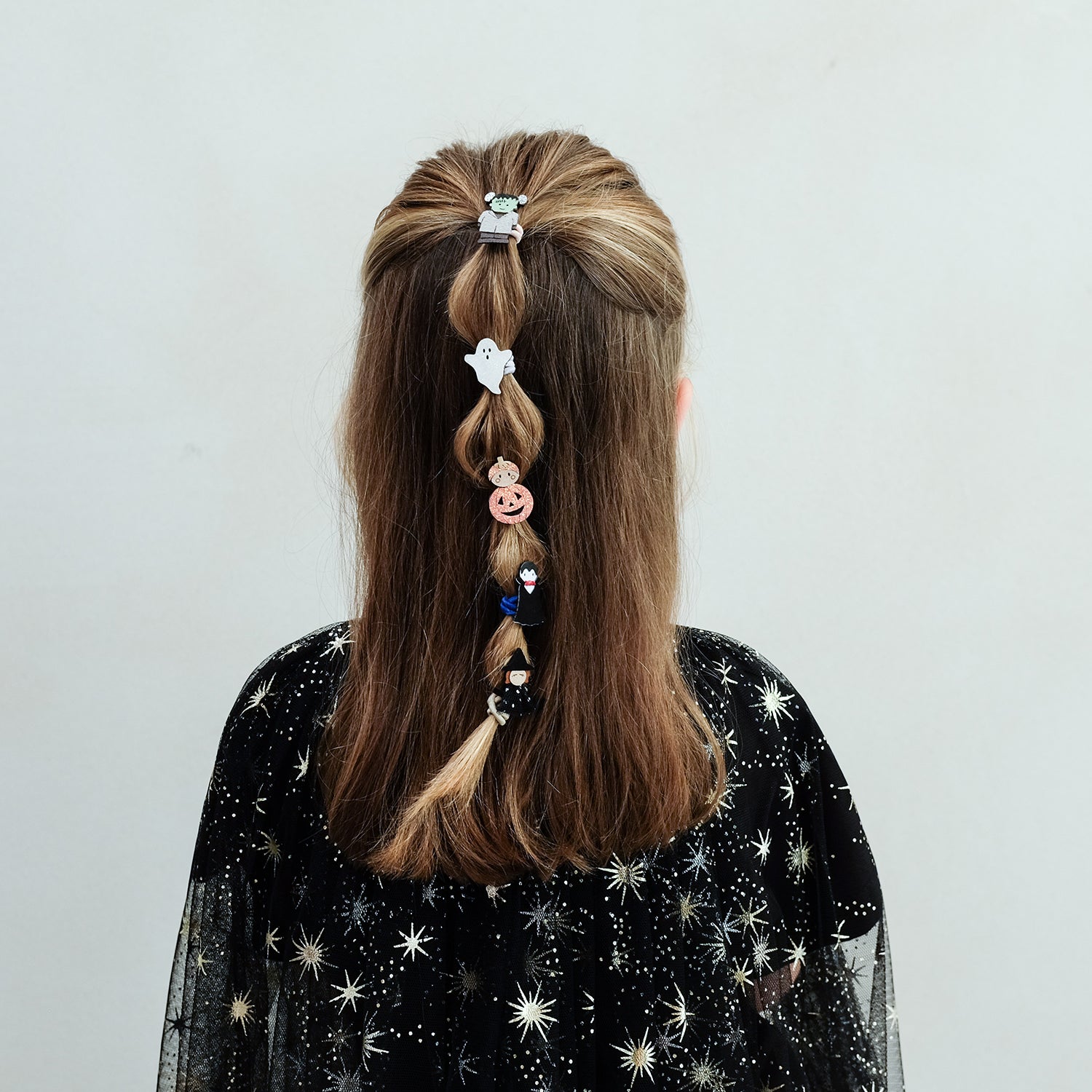 Hårelastikker 6 stk - Haloween