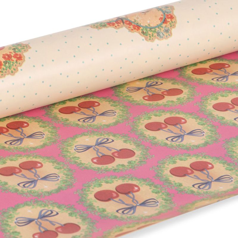 Julegavepapir - Deer diary