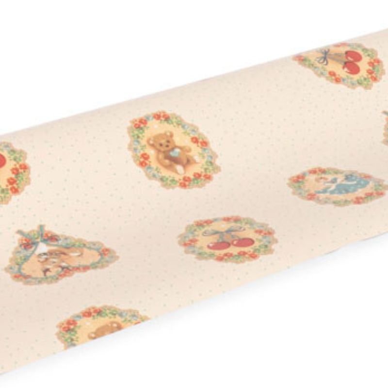 Julegavepapir - Deer diary