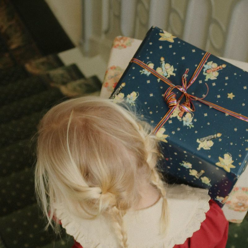 Julegavepapir - Lucia