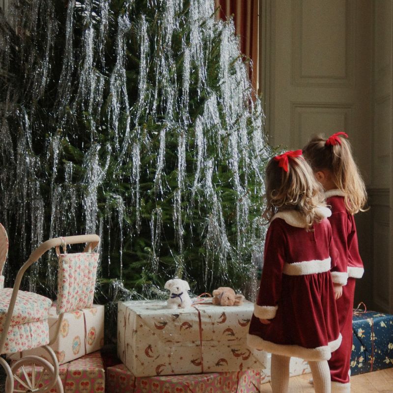 Julehårsløjfer 2- pak