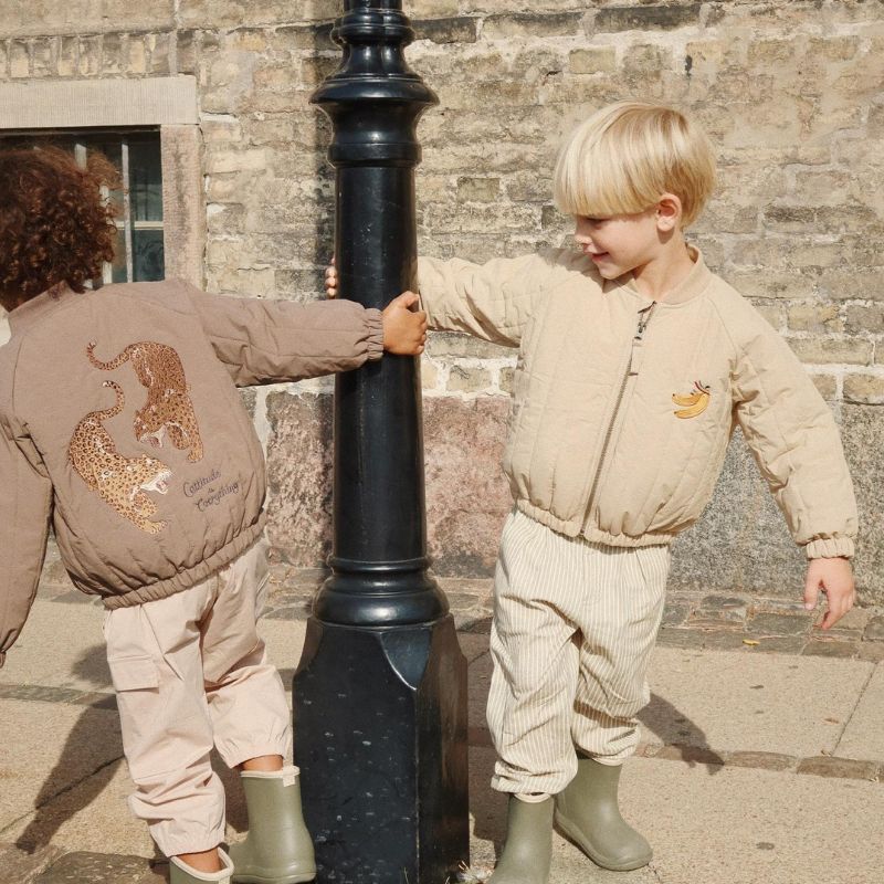 Juno bomberjakke - Travertine