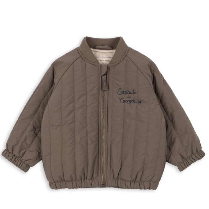 Juno, bomberjakke - Walnut