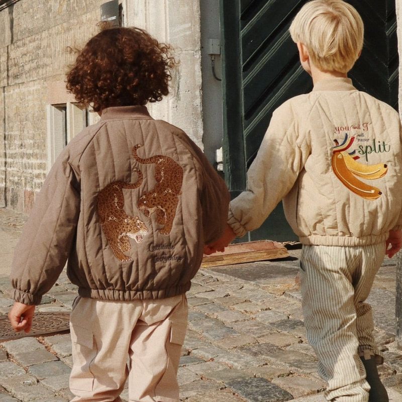 Juno, bomberjakke - Walnut