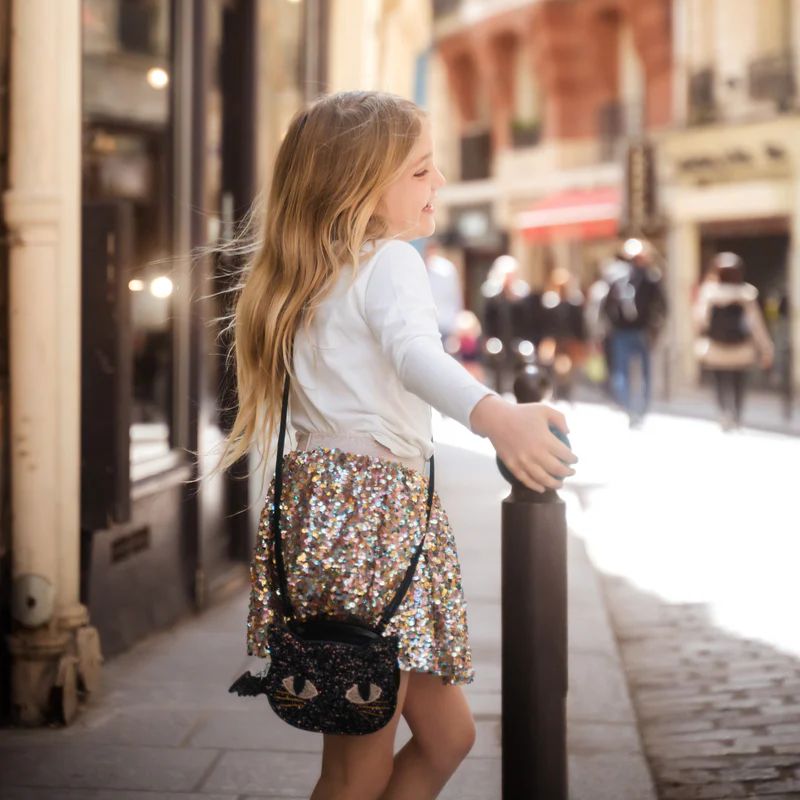 Kattetaske med glitter